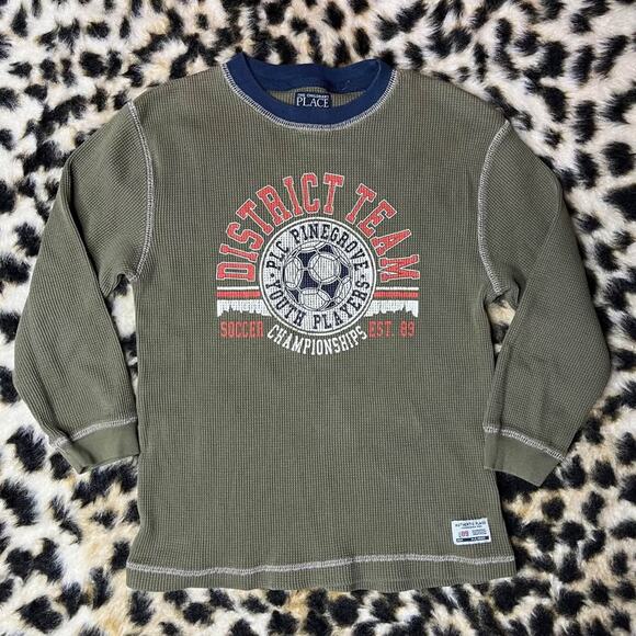 The Children’s Place Thermal Top Boys M 7/8 - Picture 1 of 6